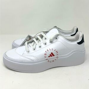 Stella McCartney x adidas Court 'White Active Red' HQ1056 size men8/women9